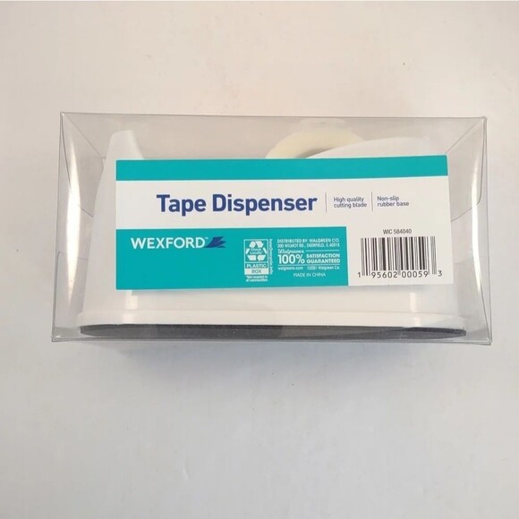 Wexford Desktop Desk Tape Dispenser White NWT - Picture 12 of 13